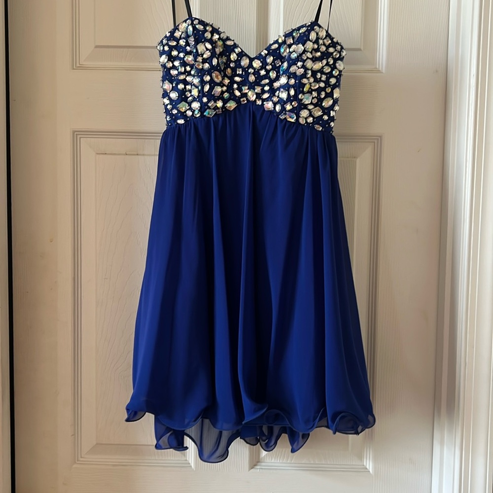 B. Darlin Royal blue party dress